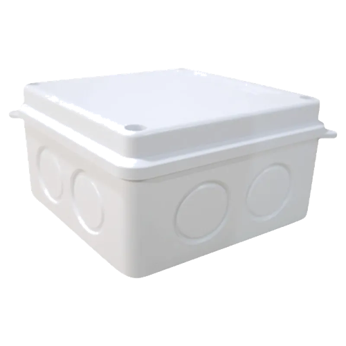 Caja de Pase Adosable PVC 100x100x70mm